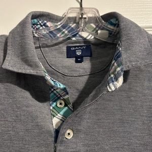 Men’s Gant Polo Shirt Grey size M
